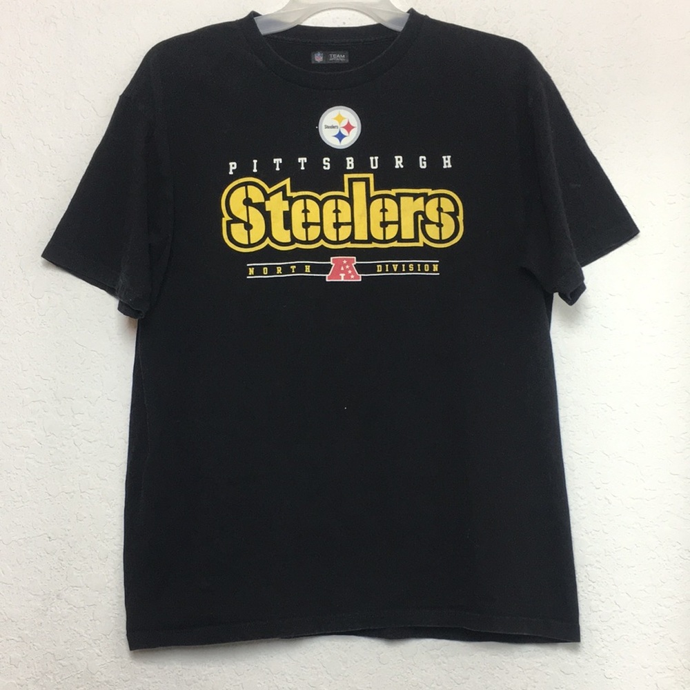 ✅Men NFL Philadelphia Steelers Tee Shirt Size L